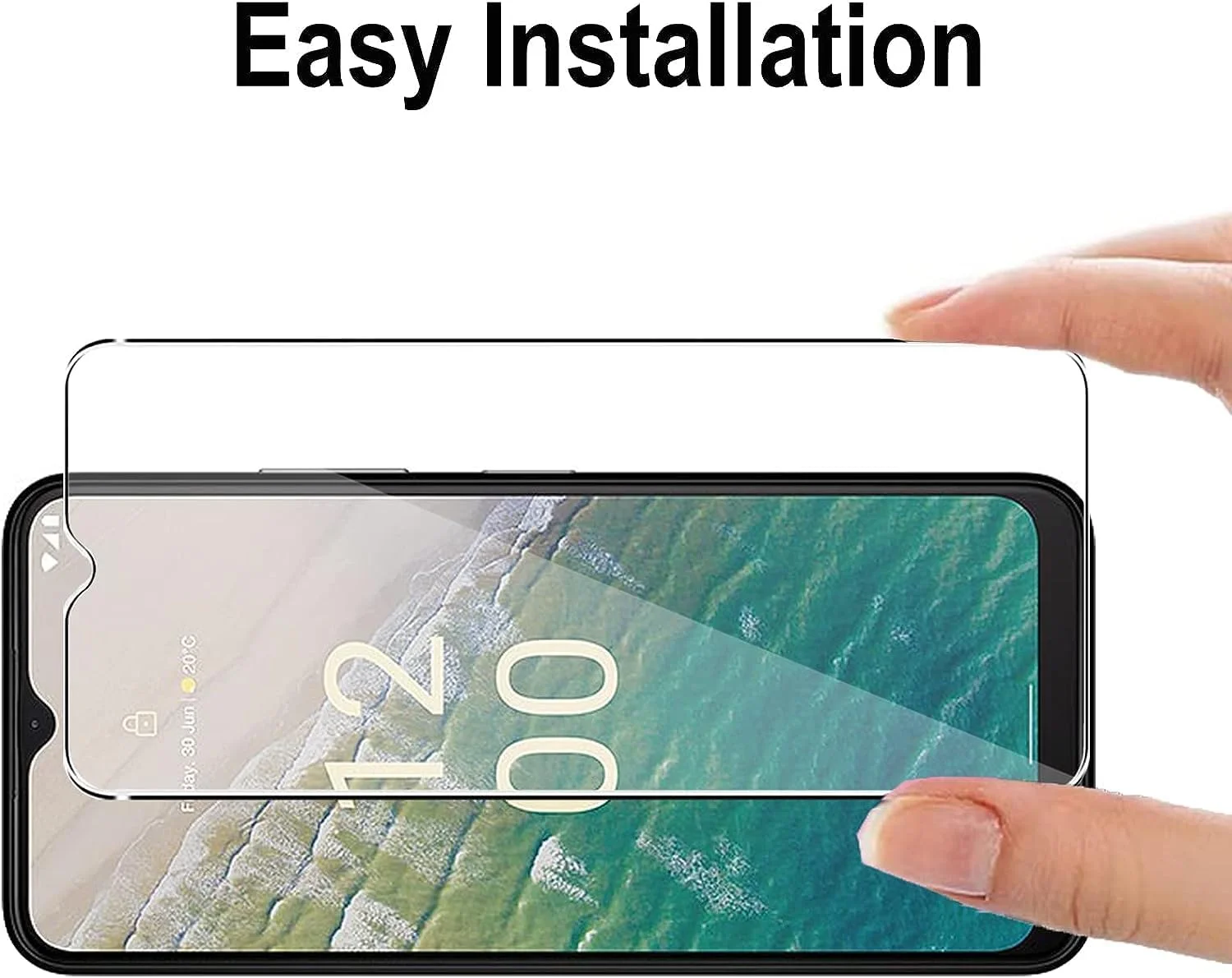 محافظ صفحه نمایش Gruattreay سازگار با نوکیا C32/نوکیا C22، بسته 2 عددی فیلم محافظ صفحه نمایش شفاف HD ضد خش با سختی 9H ضد اثر انگشت شیشه حرارت دیده مناسب با قاب گوشی برای نوکیا C32/C22 محافظ صفحه نمایش Gruattreay سازگار با نوکیا C32/نوکیا C22، بسته 2 عددی فیلم محافظ صفحه نمایش شفاف HD ضد خش با سختی 9H ضد اثر انگشت شیشه حرارت دیده مناسب با قاب گوشی برای نوکیا C32/C22