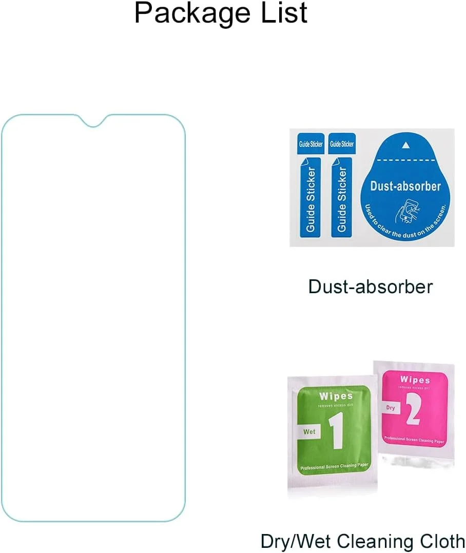 محافظ صفحه نمایش HYGMOCC برای نوکیا 2.3، شیشه حرارت دیده، فیلم محافظ HD، سختی 9H، نصب آسان، ضد خش، بدون حباب (1 عدد) محافظ صفحه نمایش HYGMOCC برای نوکیا 2.3، شیشه حرارت دیده، فیلم محافظ HD، سختی 9H، نصب آسان، ضد خش، بدون حباب (1 عدد)