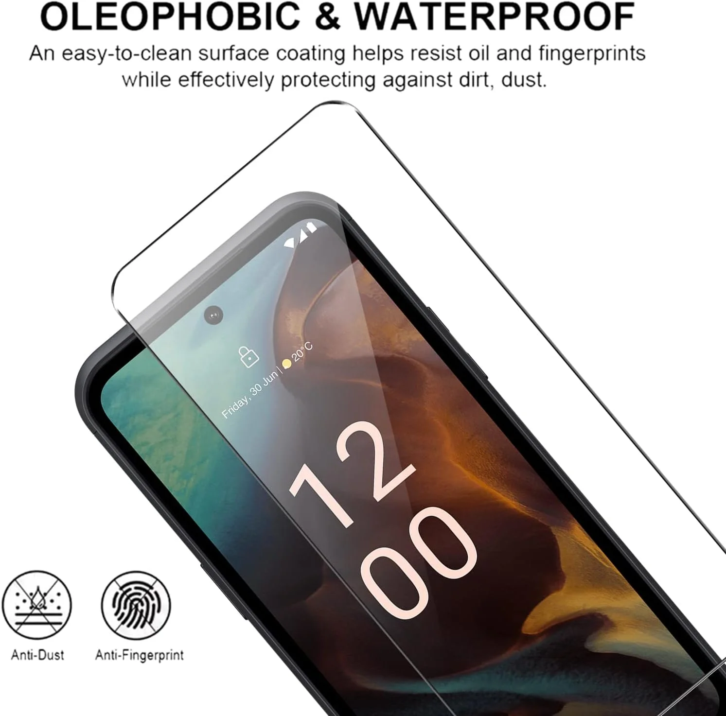 محافظ صفحه نمایش KUSINHOKA برای نوکیا XR21، بسته 3 عددی محافظ صفحه نمایش شیشه ای حرارت دیده شفاف HD ضد خش ضد اثر انگشت شیشه ای حرارت دیده ضد روغن ضد حباب حساسیت بالا محافظ صفحه نمایش KUSINHOKA برای نوکیا XR21، بسته 3 عددی محافظ صفحه نمایش شیشه ای حرارت دیده شفاف HD ضد خش ضد اثر انگشت شیشه ای حرارت دیده ضد روغن ضد حباب حساسیت بالا