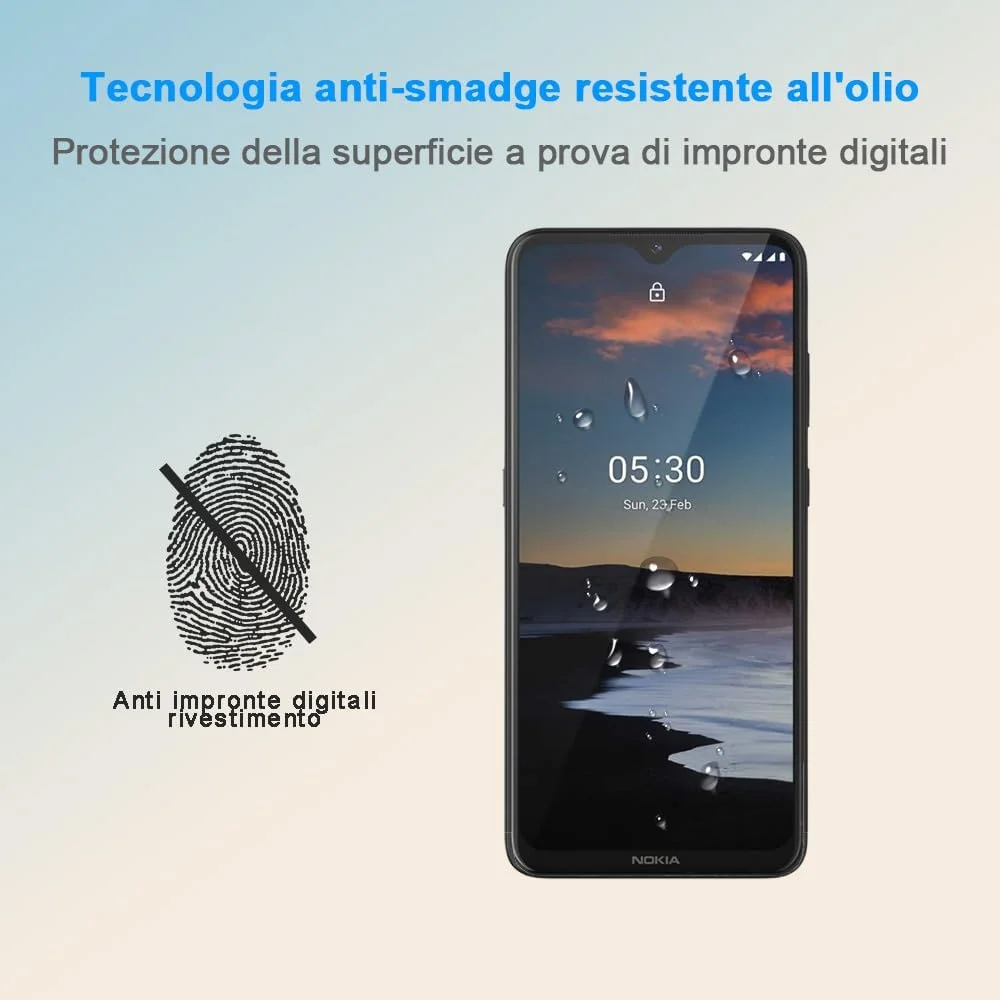 محافظ صفحه نمایش شیشه ای حرارت دیده هیدموک برای نوکیا 5.3، محافظ صفحه نمایش HD با سختی 9H، نصب آسان، ضد خش، بدون حباب (بسته 2 عددی) محافظ صفحه نمایش شیشه ای حرارت دیده هیدموک برای نوکیا 5.3، محافظ صفحه نمایش HD با سختی 9H، نصب آسان، ضد خش، بدون حباب (بسته 2 عددی)