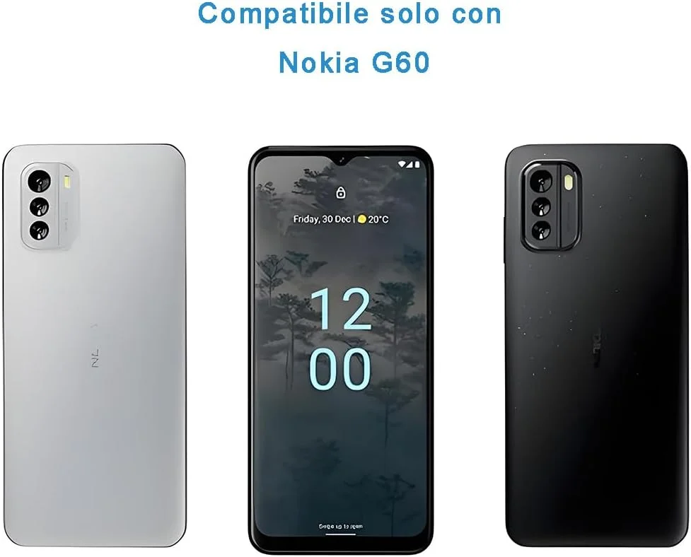 محافظ صفحه نمایش شیشه ای حرارت دیده نوکیا G60، وضوح HD، سختی 9H، نصب آسان، ضد خش، بدون حباب (2 عدد) محافظ صفحه نمایش شیشه ای حرارت دیده نوکیا G60، وضوح HD، سختی 9H، نصب آسان، ضد خش، بدون حباب (2 عدد)