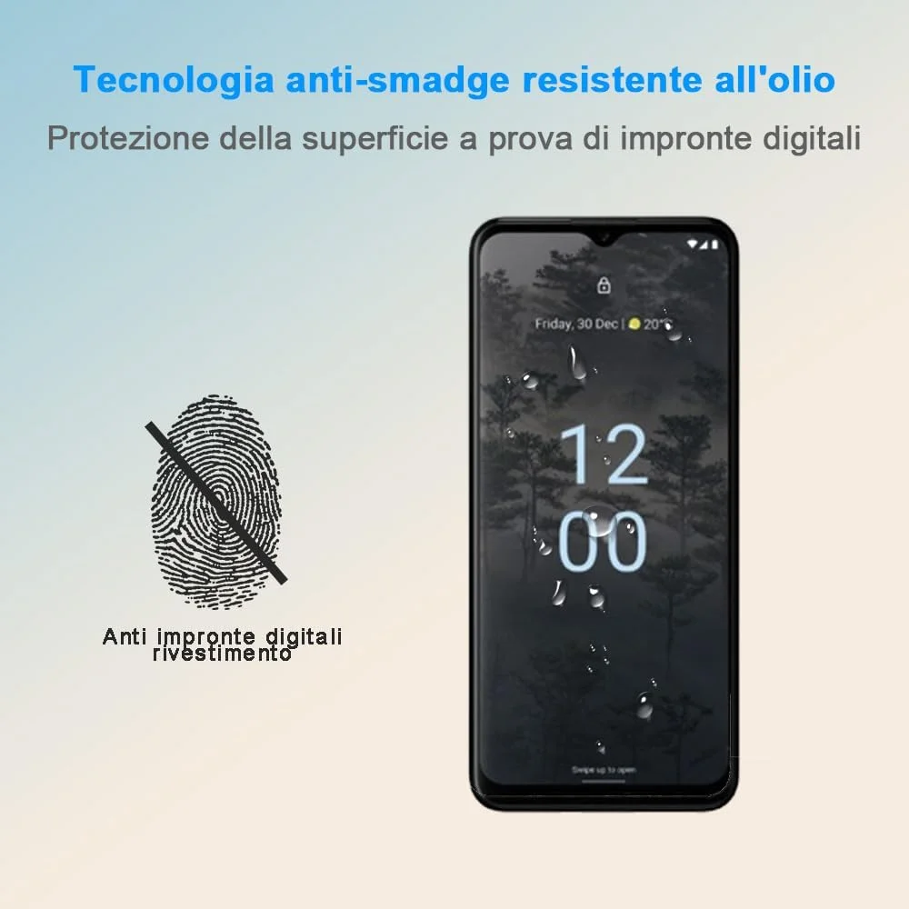 محافظ صفحه نمایش شیشه ای حرارت دیده نوکیا G60، وضوح HD، سختی 9H، نصب آسان، ضد خش، بدون حباب (2 عدد) محافظ صفحه نمایش شیشه ای حرارت دیده نوکیا G60، وضوح HD، سختی 9H، نصب آسان، ضد خش، بدون حباب (2 عدد)