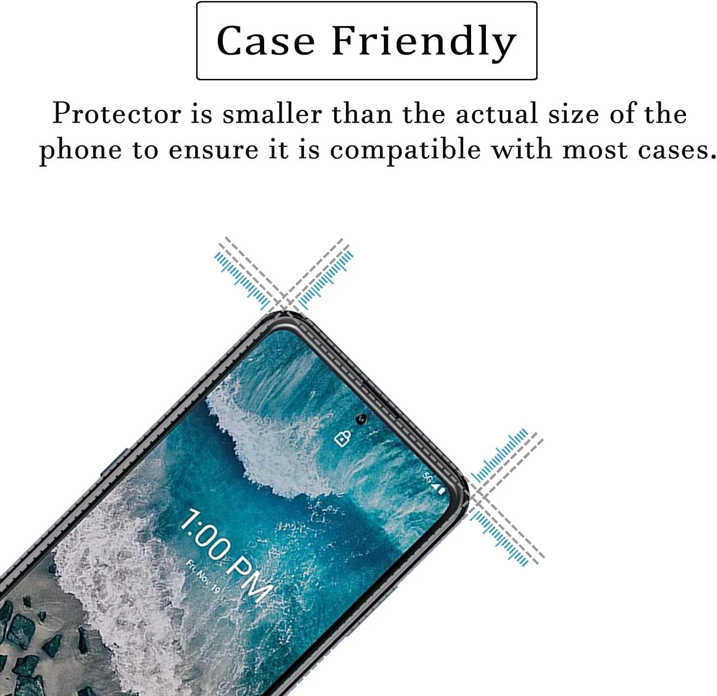 محافظ صفحه نمایش نوکیا X100 (بسته 3 عددی)، فیلم شیشه ای حرارت دیده 9H Douglass برای نوکیا X100 ضد خش، ضد اثر انگشت، محافظ صفحه نمایش شیشه ای بدون حباب، فوق العاده شفاف 99.99٪