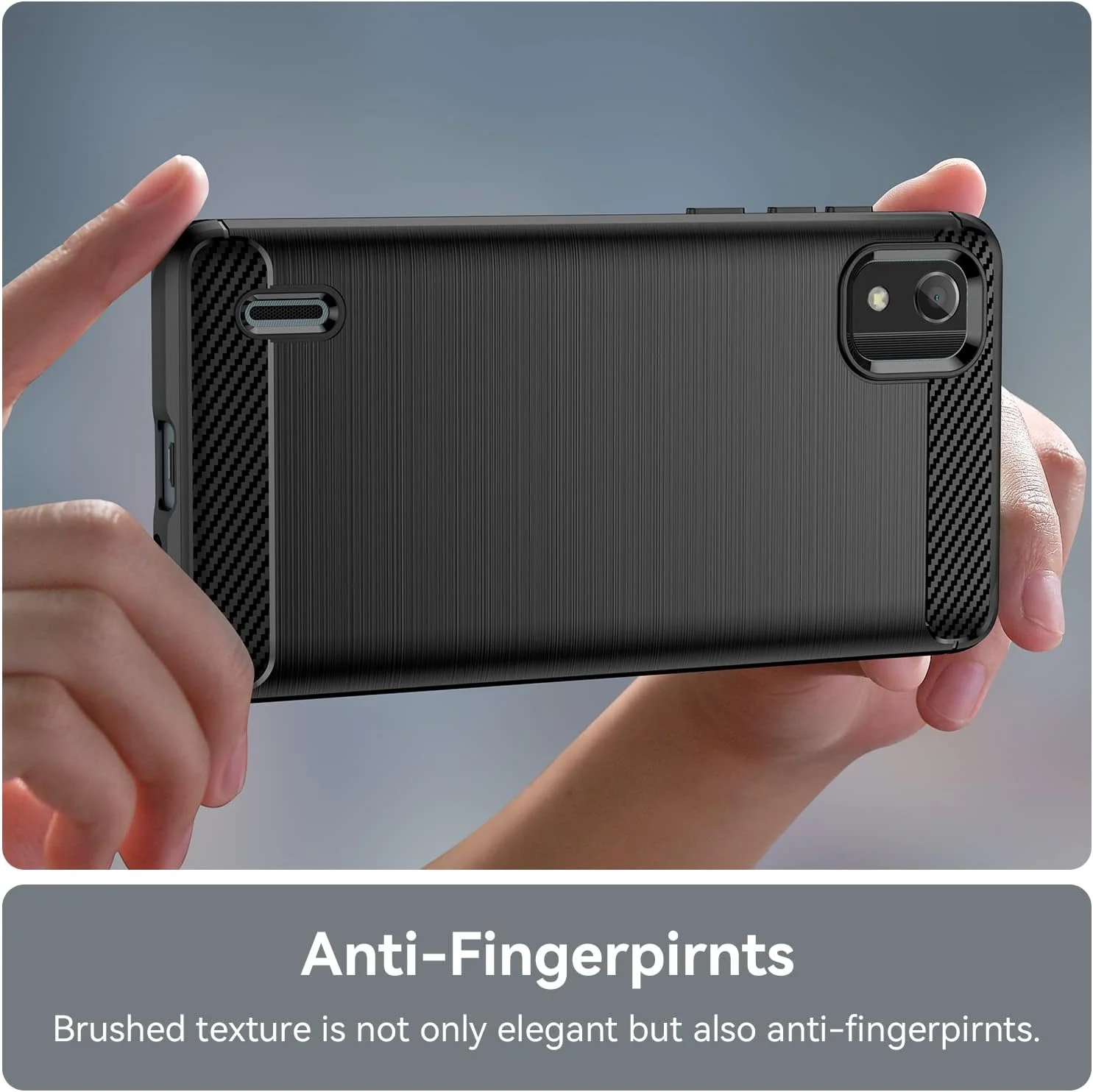 کاور سازگار با نوکیا C2 ویرایش دوم به همراه یک محافظ صفحه نمایش شیشه ای حرارت دیده برای نوکیا C2 ویرایش دوم، کاور محافظ گوشی باریک و نرم TPU ضد ضربه و ضد خش - مشکی