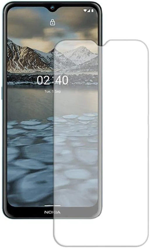 محافظ صفحه نمایش FanTing برای نوکیا 2.4، سختی بالا، بدون حباب، ضد گرد و غبار، نصب آسان، برای نوکیا 2.4 - شفاف (2 عدد)