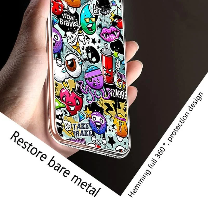 کاور تربم برای نوکیا 105 4G 2023 (1.8 اینچ) به همراه 2 عدد محافظ صفحه نمایش شیشه ای حرارت دیده، کاور سیلیکونی TPU نرم و ضد ضربه شفاف برای نوکیا 105 4G 2023 - طرح کارتونی کاور تربم برای نوکیا 105 4G 2023 (1.8 اینچ) به همراه 2 عدد محافظ صفحه نمایش شیشه ای حرارت دیده، کاور سیلیکونی TPU نرم و ضد ضربه شفاف برای نوکیا 105 4G 2023 - طرح کارتونی