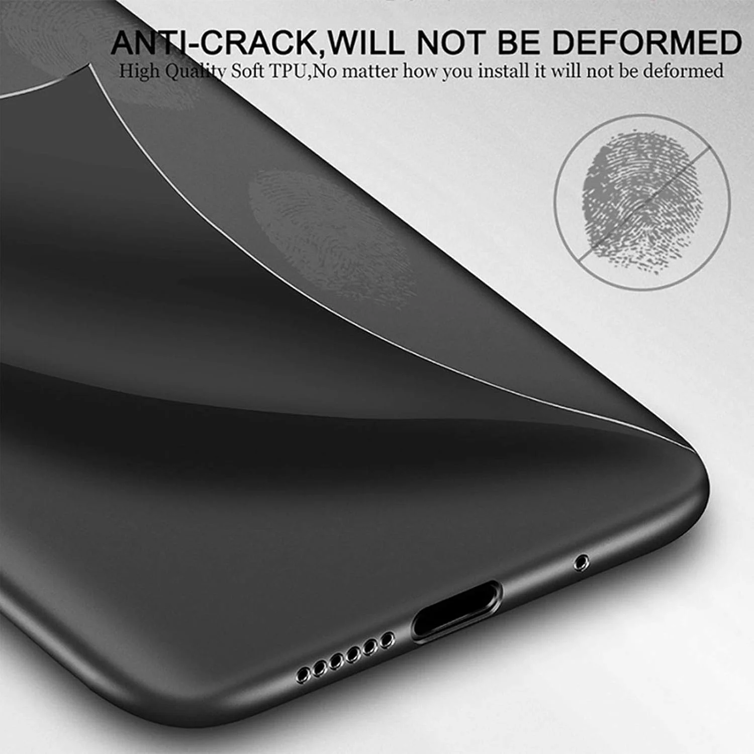 کاور [4 در 1] سازگار با نوکیا C2 ویرایش دوم به همراه 3 عدد محافظ صفحه نمایش شیشه ای حرارت دیده برای نوکیا C2 ویرایش دوم، کاور باریک و نرم TPU ضد ضربه و ضد خش - مشکی