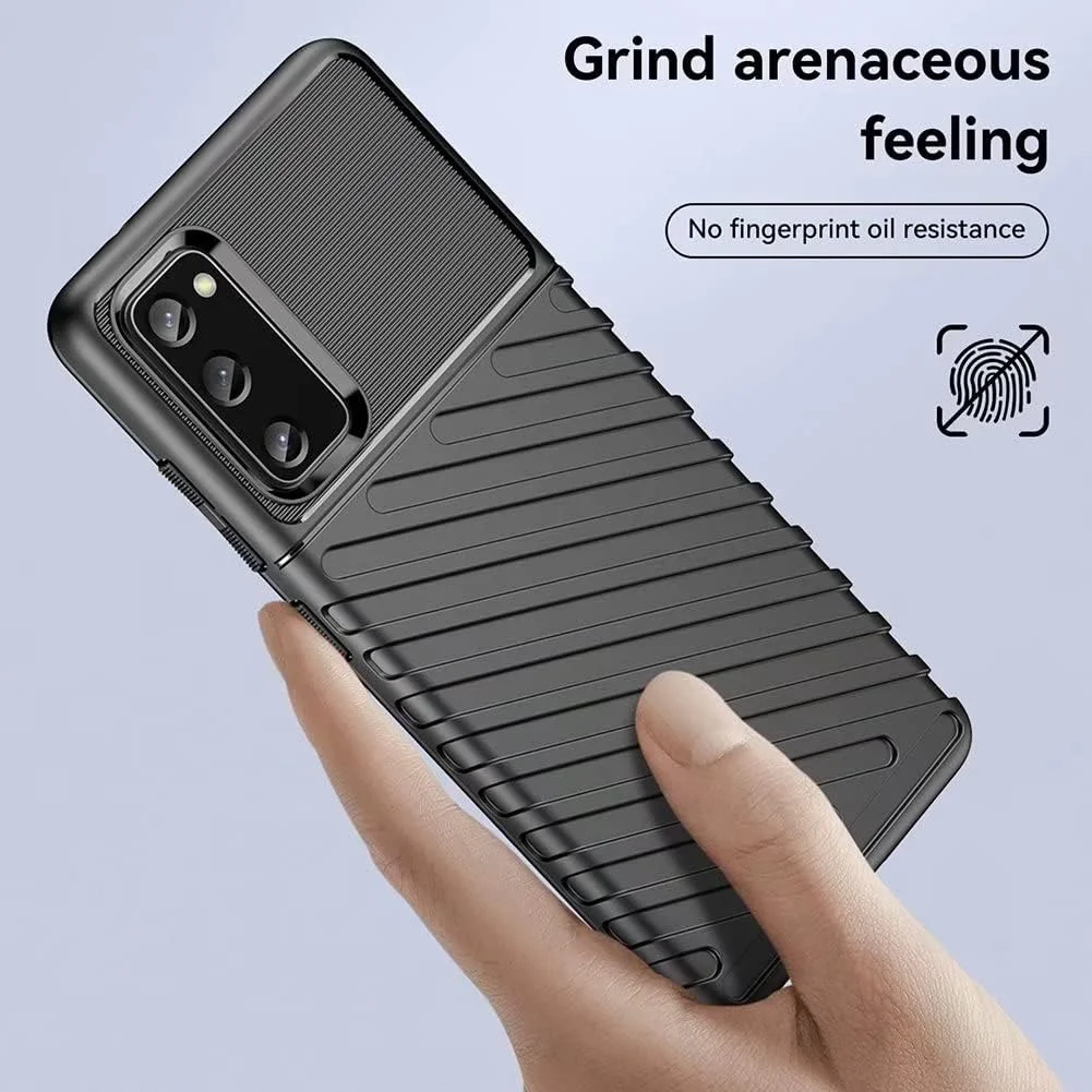 کیف محافظ گوشی نوکیا X100 از QINOUK، [ضد ضربه] کیف محافظ سیلیکونی به همراه [2 عدد] محافظ صفحه نمایش شیشه ای حرارت دیده سازگار با نوکیا X100 - مشکی