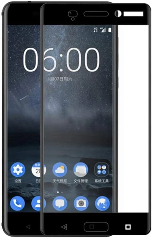 محافظ صفحه نمایش شیشه ای حرارت دیده تمام صفحه سه بعدی Ineix برای نوکیا 6 - مشکی محافظ صفحه نمایش شیشه ای حرارت دیده تمام صفحه سه بعدی Ineix برای نوکیا 6 - مشکی