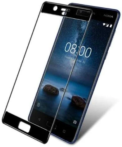 محافظ صفحه نمایش شیشه ای حرارت دیده VMAX برای نوکیا 8 - 2.5D ضخامت 0.33 میلی متر محافظ صفحه نمایش شیشه ای حرارت دیده VMAX برای نوکیا 8 - 2.5D ضخامت 0.33 میلی متر