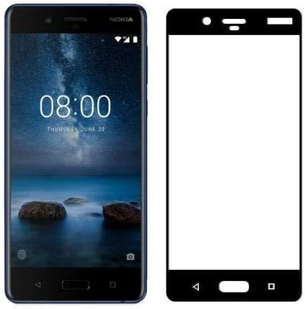 محافظ صفحه نمایش شیشه ای حرارت دیده VMAX برای نوکیا 8 - 2.5D ضخامت 0.33 میلی متر محافظ صفحه نمایش شیشه ای حرارت دیده VMAX برای نوکیا 8 - 2.5D ضخامت 0.33 میلی متر