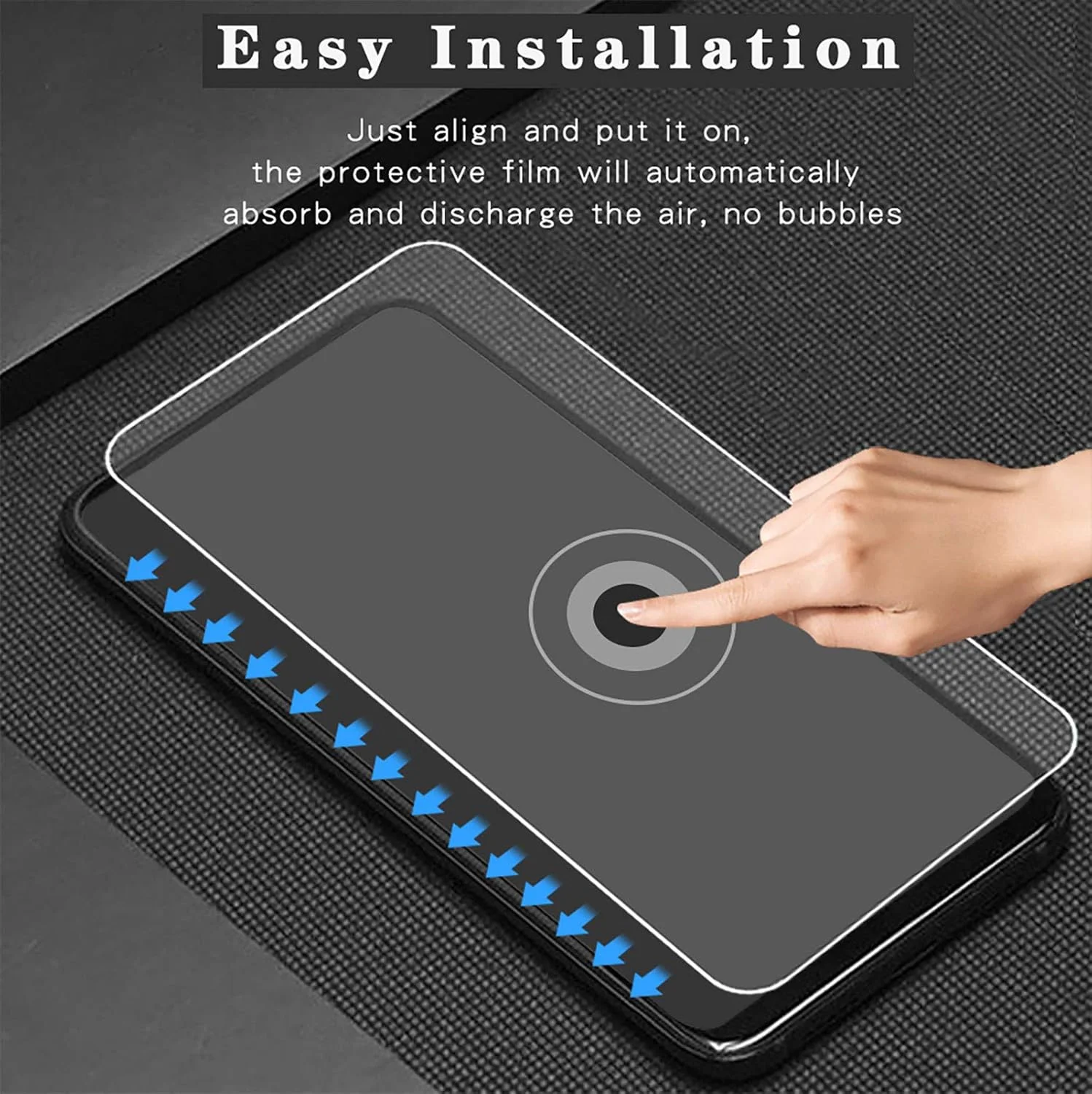 محافظ صفحه نمایش Zidwzidwei سازگار با نوکیا C12 Pro، شیشه حرارت دیده با سختی 9H، ضد خش، نصب آسان، محافظ صفحه نمایش ضد شکست برای نوکیا C12 Pro [بسته 3 عددی]