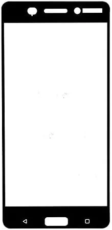 محافظ صفحه نمایش شیشه ای حرارت دیده برای نوکیا 6، مشکی