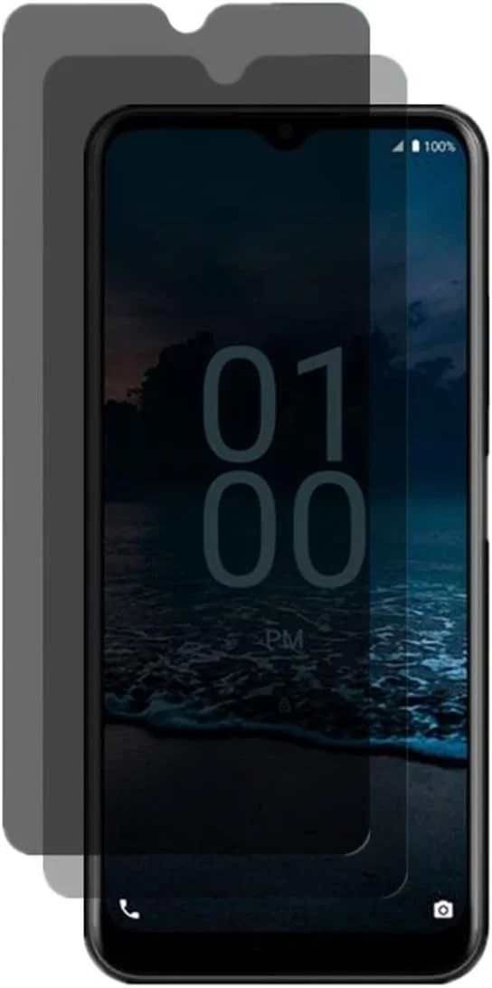 محافظ صفحه نمایش حریم خصوصی شیشه ای ضد جاسوسی آیسلان برای نوکیا G100، [2 عدد] سختی 9H ضد خش و ضد نگاه دزدکی، فیلم محافظ صفحه نمایش برای نوکیا G100