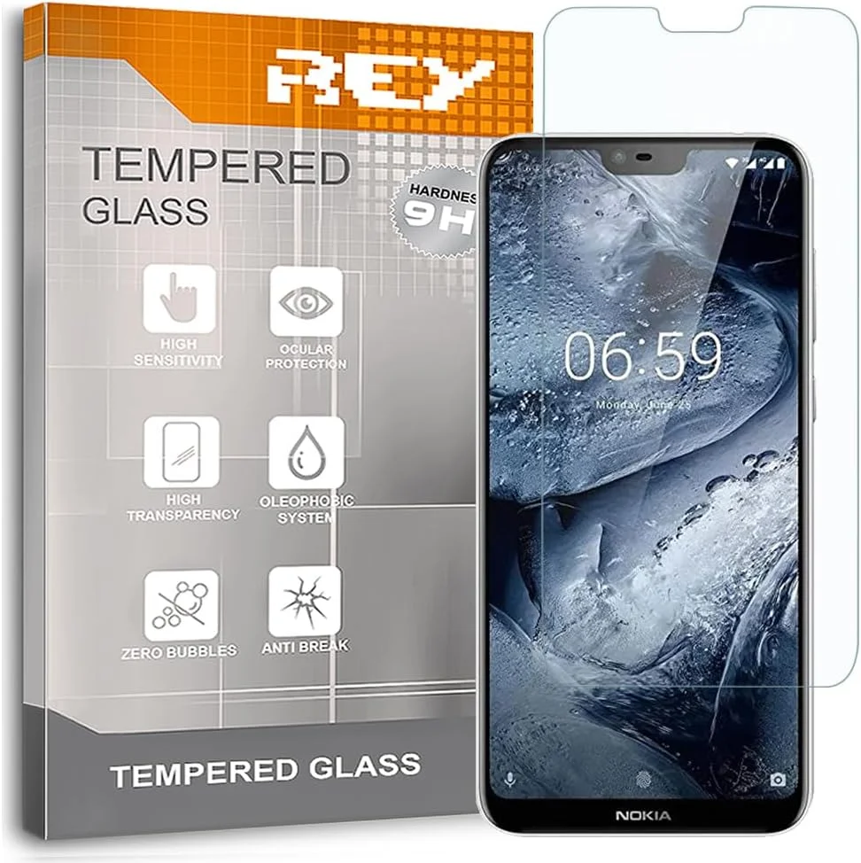 بسته 2 عددی محافظ صفحه نمایش شیشه ای تمپرد برای نوکیا 6.1 پلاس 2018 - نوکیا X6، محافظ صفحه نمایش، محافظ صفحه نمایش سختی 9H+، ضد خش و ضد روغن بسته 2 عددی محافظ صفحه نمایش شیشه ای تمپرد برای نوکیا 6.1 پلاس 2018 - نوکیا X6، محافظ صفحه نمایش، محافظ صفحه نمایش سختی 9H+، ضد خش و ضد روغن