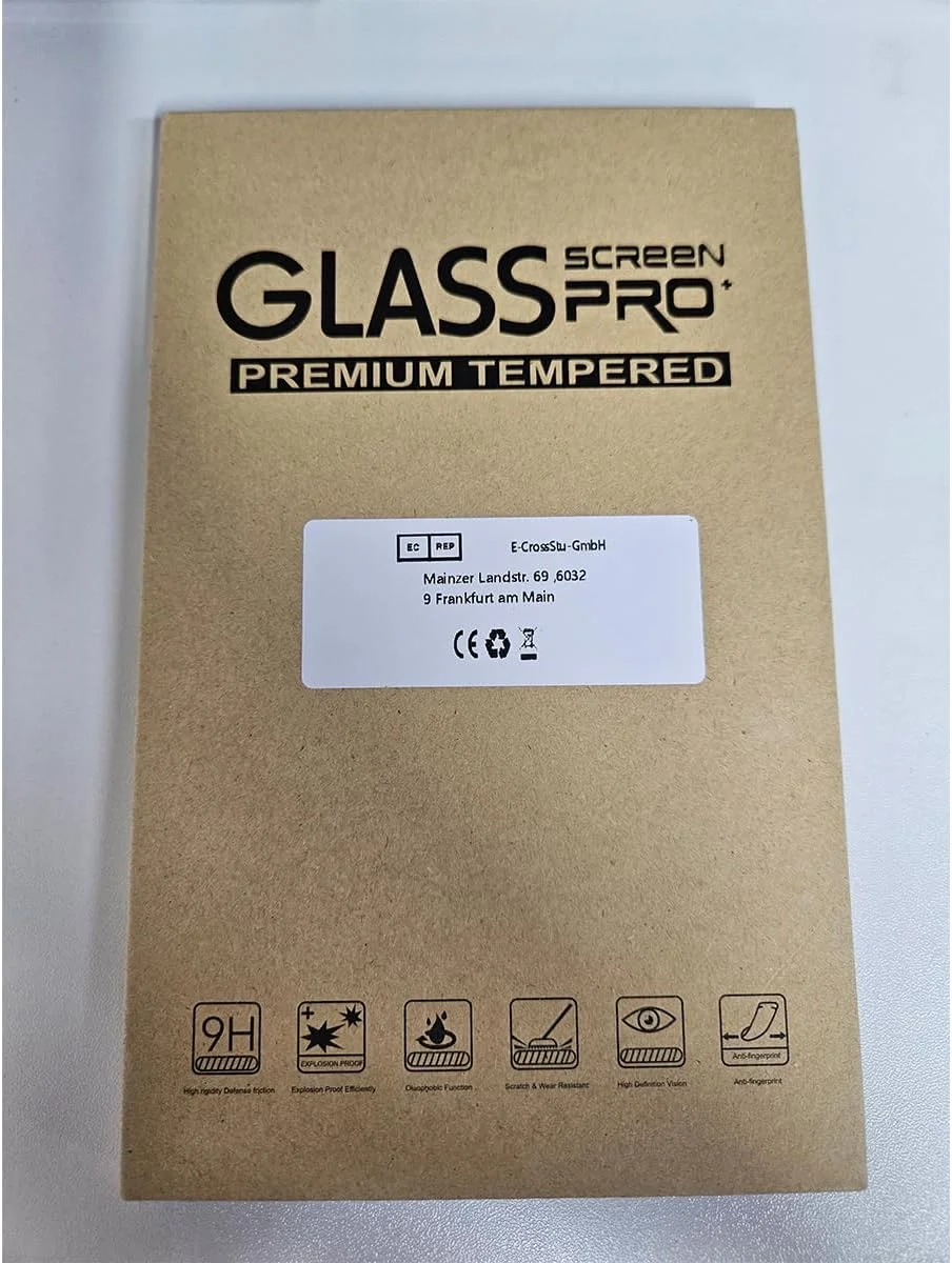 محافظ صفحه نمایش Shunwige برای نوکیا G300، فیلم محافظ شیشه ای حرارت دیده، وضوح HD، نصب آسان، ضد خش، بدون حباب، سختی 9H (1 عدد)