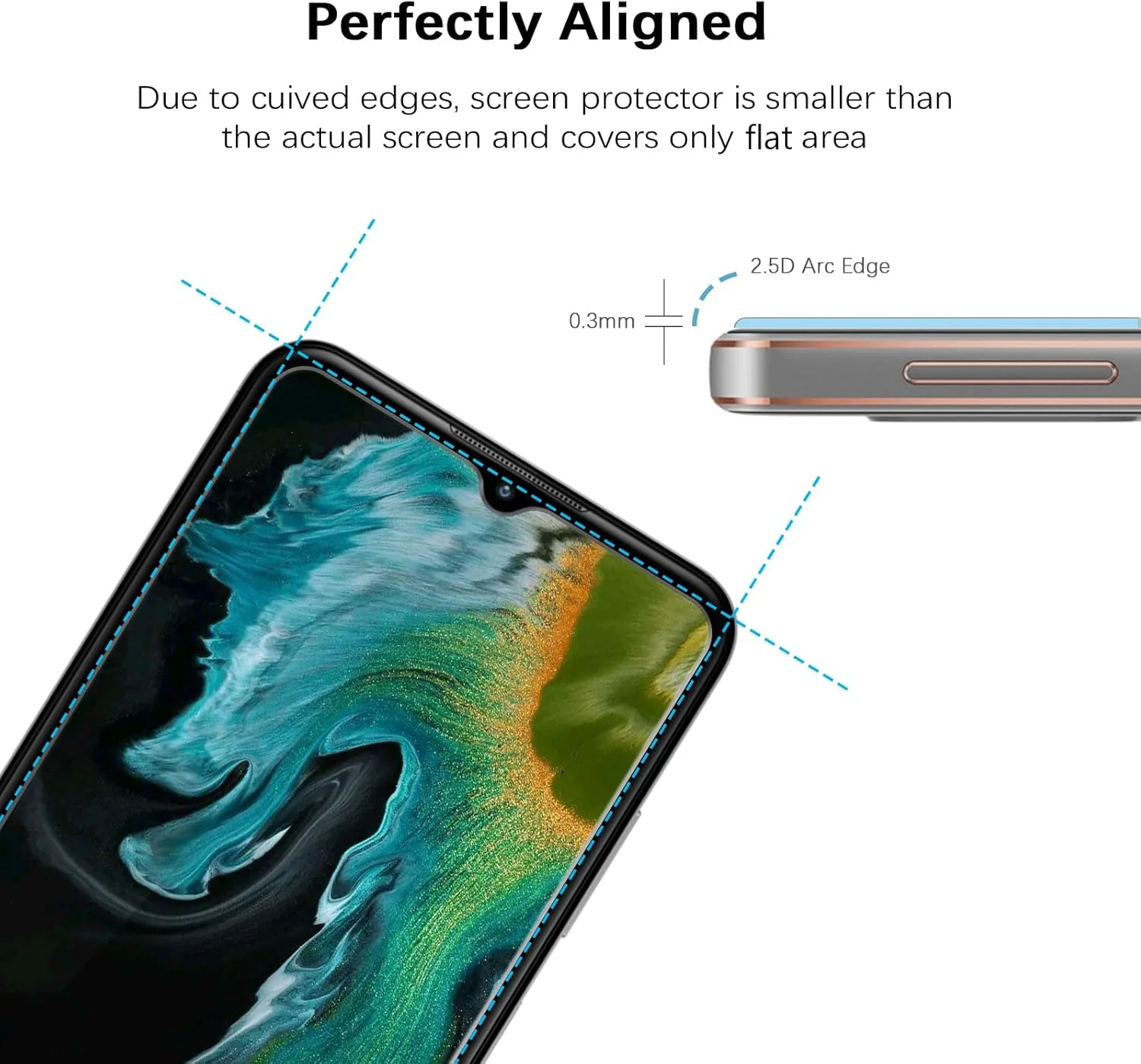 کاور SCL برای گوشی نوکیا G42 5G به همراه محافظ صفحه نمایش، محافظ صفحه شیشه ای حرارت دیده نوکیا G42 5G [دو عدد] + کاور محافظ TPU ضد خش و ضد اثر انگشت