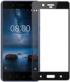 محافظ صفحه نمایش شیشه ای حرارت دیده تمام صفحه سه بعدی Ineix برای نوکیا 8 - مشکی محافظ صفحه نمایش شیشه ای حرارت دیده تمام صفحه سه بعدی Ineix برای نوکیا 8 - مشکی