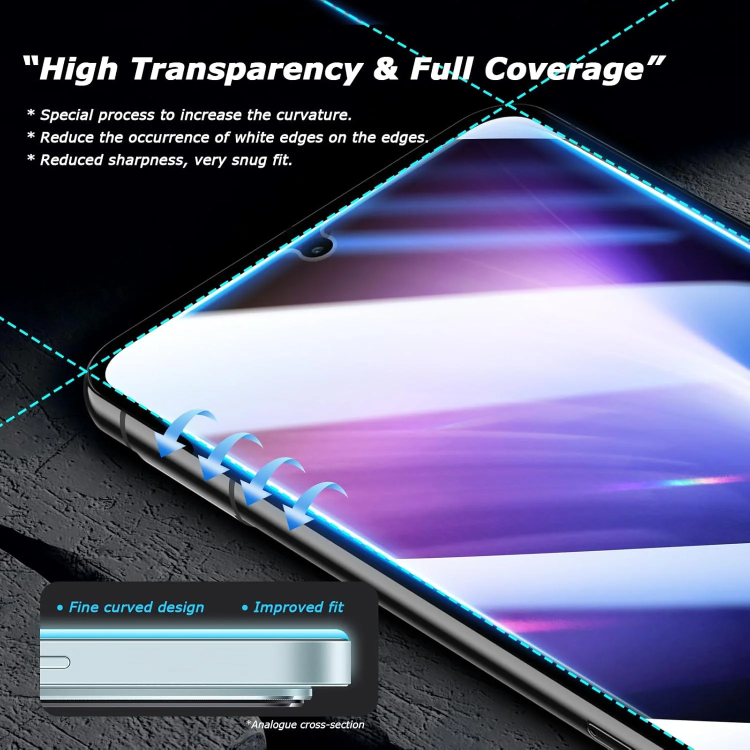 محافظ صفحه نمایش TailTech برای نوکیا C21 پلاس، شیشه حرارت دیده نوکیا C21 پلاس، بسته 3 عددی محافظ صفحه نمایش شیشه حرارت دیده با شفافیت بالا، سازگار با قاب محافظ صفحه نمایش TailTech برای نوکیا C21 پلاس، شیشه حرارت دیده نوکیا C21 پلاس، بسته 3 عددی محافظ صفحه نمایش شیشه حرارت دیده با شفافیت بالا، سازگار با قاب