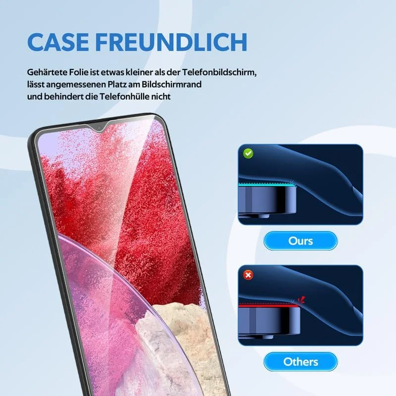 محافظ صفحه نمایش Joywing Nokia G42، شیشه حرارت دیده مقاوم در برابر خراش 9H برای محافظ صفحه نمایش Nokia G42 5G، بسته 2 عددی شیشه محافظ فوق شفاف، شیشه حرارت دیده با اندازه کاملا مناسب محافظ صفحه نمایش Joywing Nokia G42، شیشه حرارت دیده مقاوم در برابر خراش 9H برای محافظ صفحه نمایش Nokia G42 5G، بسته 2 عددی شیشه محافظ فوق شفاف، شیشه حرارت دیده با اندازه کاملا مناسب