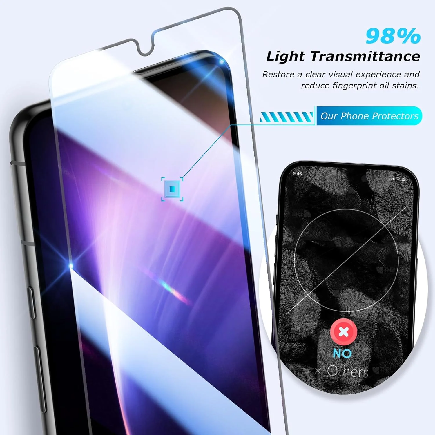 محافظ صفحه نمایش TailTech برای نوکیا C21 پلاس، شیشه حرارت دیده نوکیا C21 پلاس، بسته 3 عددی محافظ صفحه نمایش شیشه حرارت دیده با شفافیت بالا، سازگار با قاب محافظ صفحه نمایش TailTech برای نوکیا C21 پلاس، شیشه حرارت دیده نوکیا C21 پلاس، بسته 3 عددی محافظ صفحه نمایش شیشه حرارت دیده با شفافیت بالا، سازگار با قاب