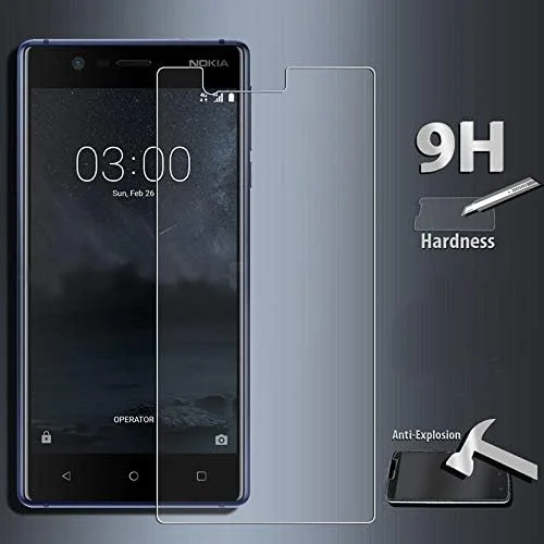 محافظ صفحه نمایش شیشه ای حرارت دیده شفاف HD برای نوکیا 7 محافظ صفحه نمایش شیشه ای حرارت دیده شفاف HD برای نوکیا 7