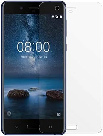 محافظ صفحه نمایش شیشه ای حرارت دیده Muzz نوکیا 8 محافظ صفحه نمایش شیشه ای حرارت دیده Muzz نوکیا 8