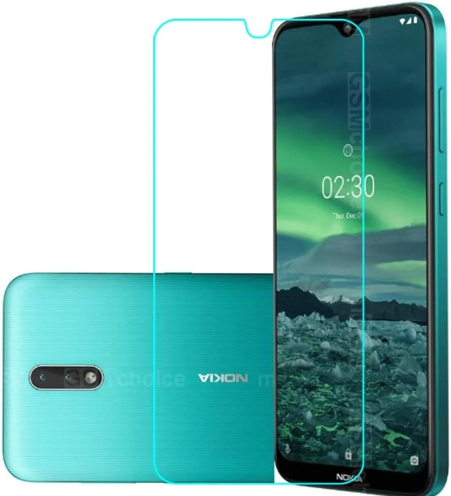 محافظ صفحه نمایش شیشه ای حرارت دیده Muzz برای نوکیا 2.3 (2019) محافظ صفحه نمایش شیشه ای حرارت دیده Muzz برای نوکیا 2.3 (2019)