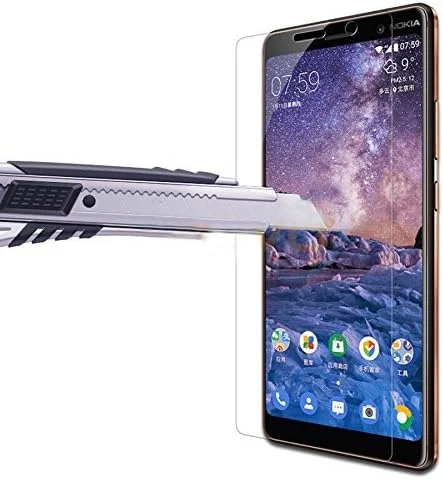 محافظ صفحه نمایش نوکیا 3، سختی 9H، شفافیت HD، نصب بدون حباب، حساسیت بالا، شیشه حرارت دیده برای نوکیا 3
