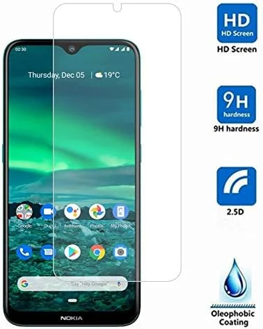 محافظ صفحه نمایش شیشه ای حرارت دیده Muzz برای نوکیا 2.3 (2019) محافظ صفحه نمایش شیشه ای حرارت دیده Muzz برای نوکیا 2.3 (2019)
