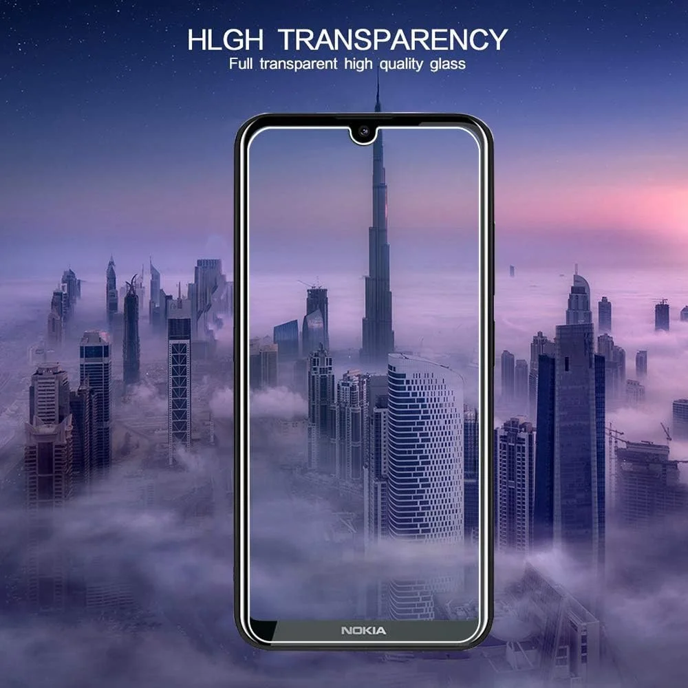 محافظ صفحه نمایش شیشه ای حرارت دیده Muzz برای نوکیا 2.3 (2019) محافظ صفحه نمایش شیشه ای حرارت دیده Muzz برای نوکیا 2.3 (2019)