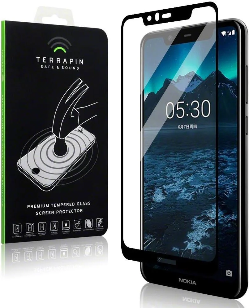 محافظ صفحه نمایش شیشه ای سه بعدی مشکی iTOP Nokia 5.1 محافظ صفحه نمایش شیشه ای سه بعدی مشکی iTOP Nokia 5.1