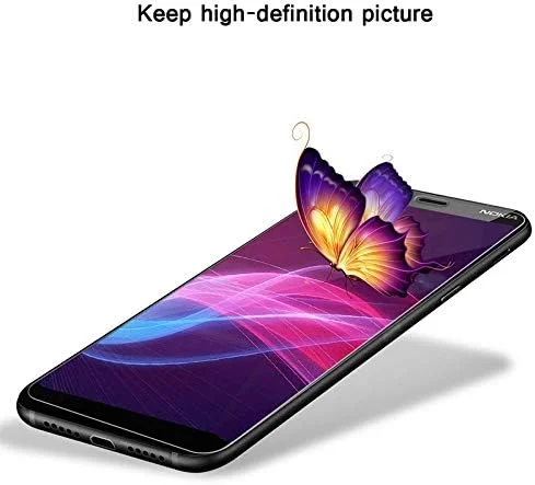 محافظ صفحه نمایش شیشه ای حرارت دیده شفاف HD برای نوکیا 5.1 - شفاف محافظ صفحه نمایش شیشه ای حرارت دیده شفاف HD برای نوکیا 5.1 - شفاف