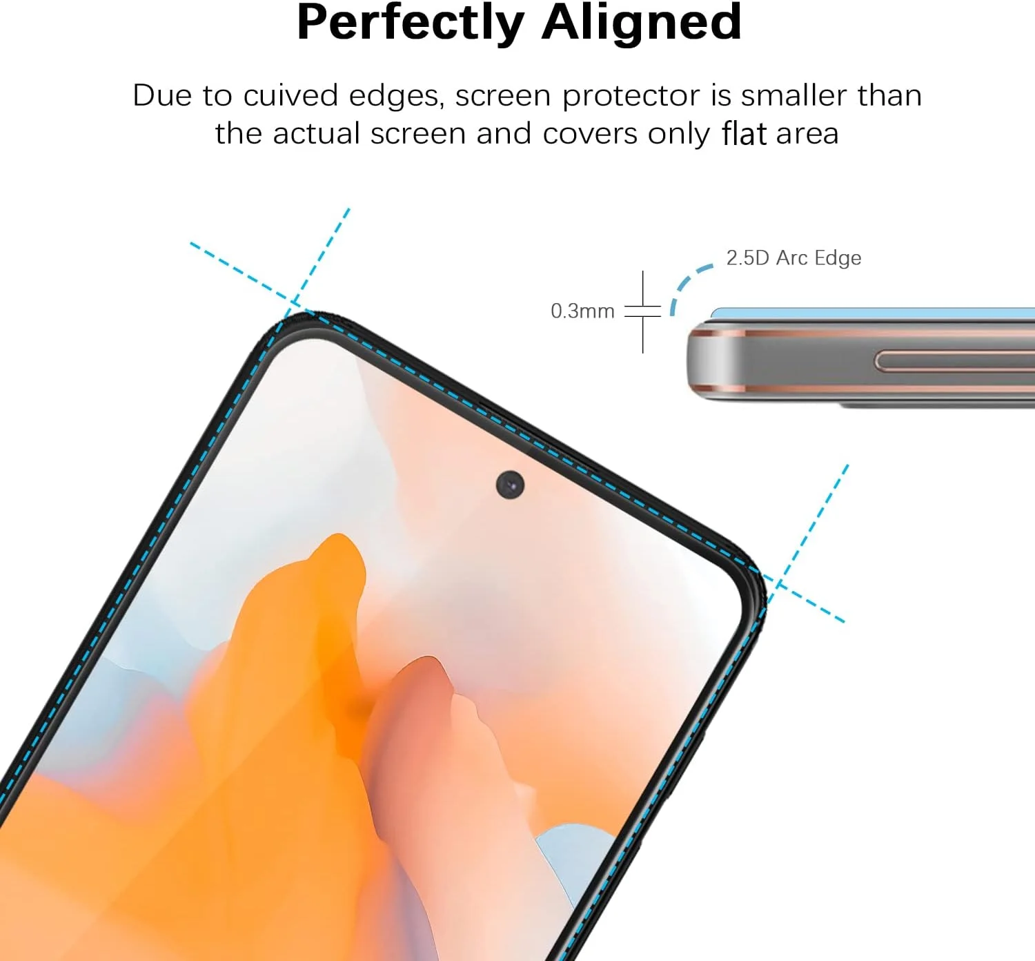 کاور SCL برای گوشی نوکیا X30 5G به همراه محافظ صفحه نمایش، محافظ صفحه نمایش شیشه ای حرارت دیده نوکیا X30 5G [دو عدد] + کاور محافظ TPU ضد خش و ضد اثر انگشت