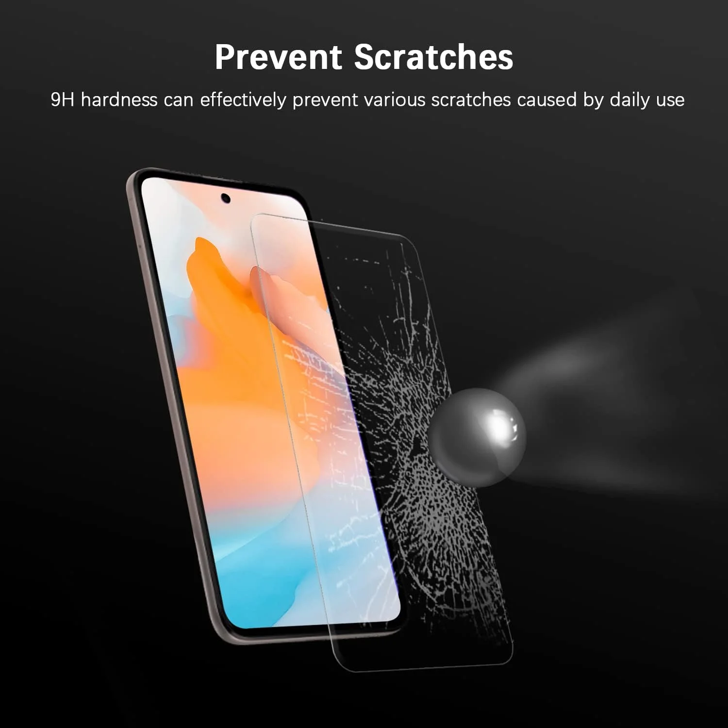 کاور SCL برای گوشی نوکیا X30 5G به همراه محافظ صفحه نمایش، محافظ صفحه نمایش شیشه ای حرارت دیده نوکیا X30 5G [دو عدد] + کاور محافظ TPU ضد خش و ضد اثر انگشت