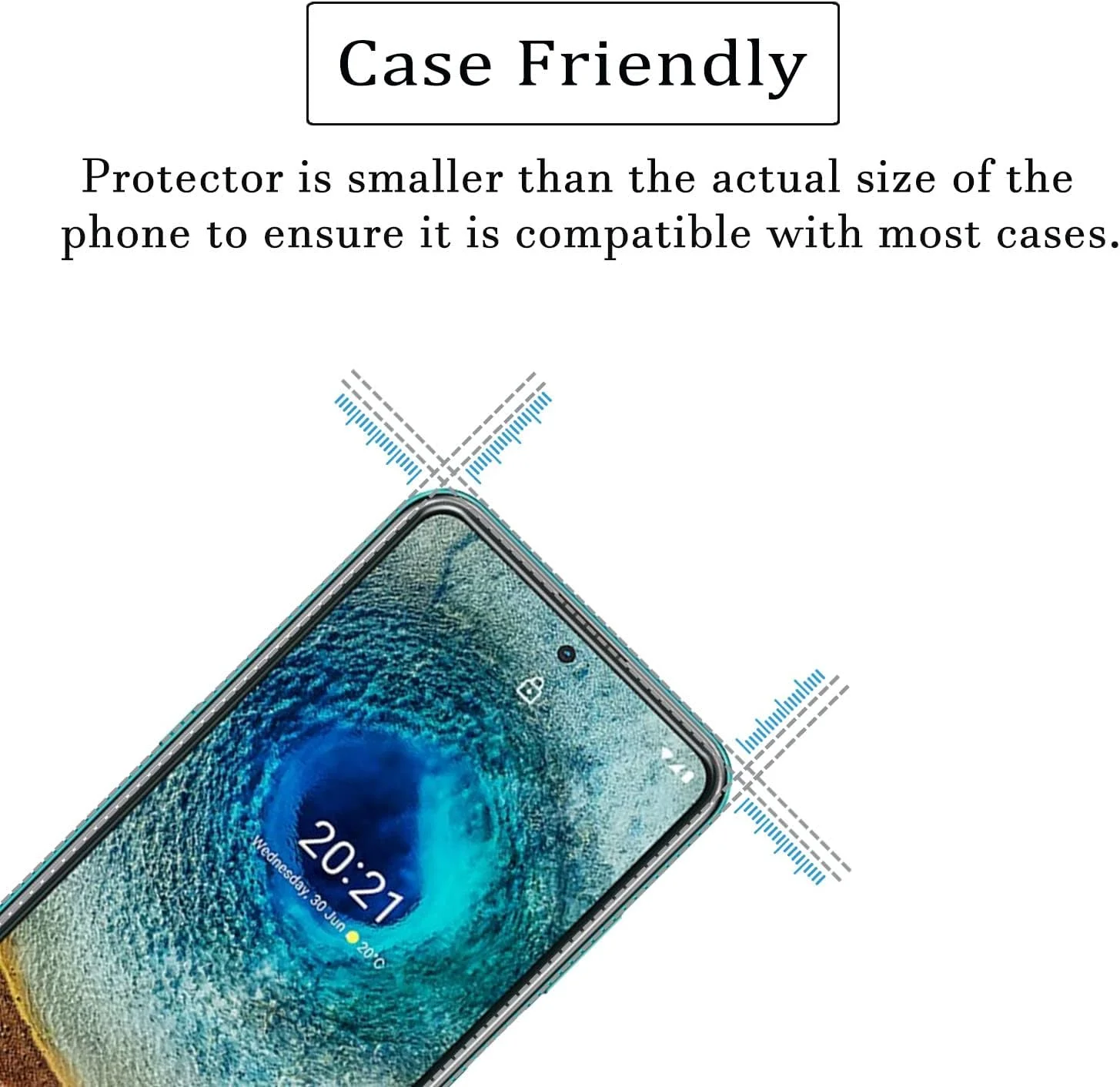 محافظ صفحه نمایش SALMERB نوکیا X10 (بسته 3 عددی)، فیلم شیشه ای حرارت دیده 9H برای نوکیا X10 ضد خش، ضد اثر انگشت، محافظ صفحه نمایش شیشه ای بدون حباب، فوق العاده شفاف 99.99% محافظ صفحه نمایش SALMERB نوکیا X10 (بسته 3 عددی)، فیلم شیشه ای حرارت دیده 9H برای نوکیا X10 ضد خش، ضد اثر انگشت، محافظ صفحه نمایش شیشه ای بدون حباب، فوق العاده شفاف 99.99%