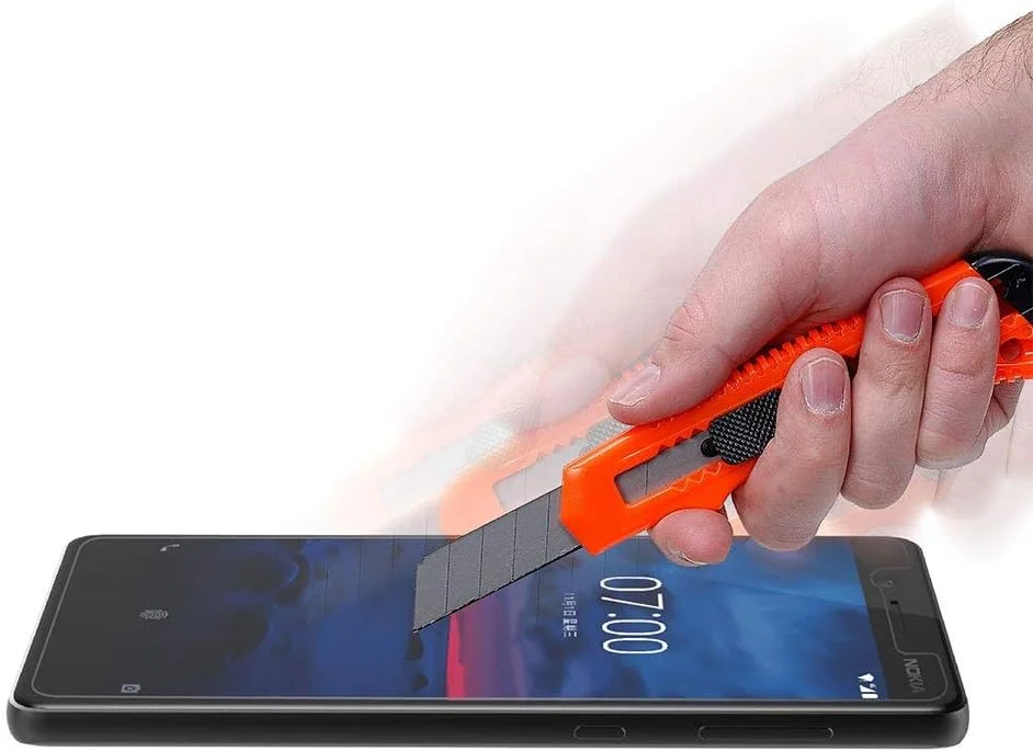 محافظ صفحه نمایش شیشه ای سازگار با نوکیا 7 (2 عدد) فیلم شیشه ای حرارت دیده با سختی 9H برای نوکیا 7 محافظ صفحه نمایش شیشه ای سازگار با نوکیا 7 (2 عدد) فیلم شیشه ای حرارت دیده با سختی 9H برای نوکیا 7