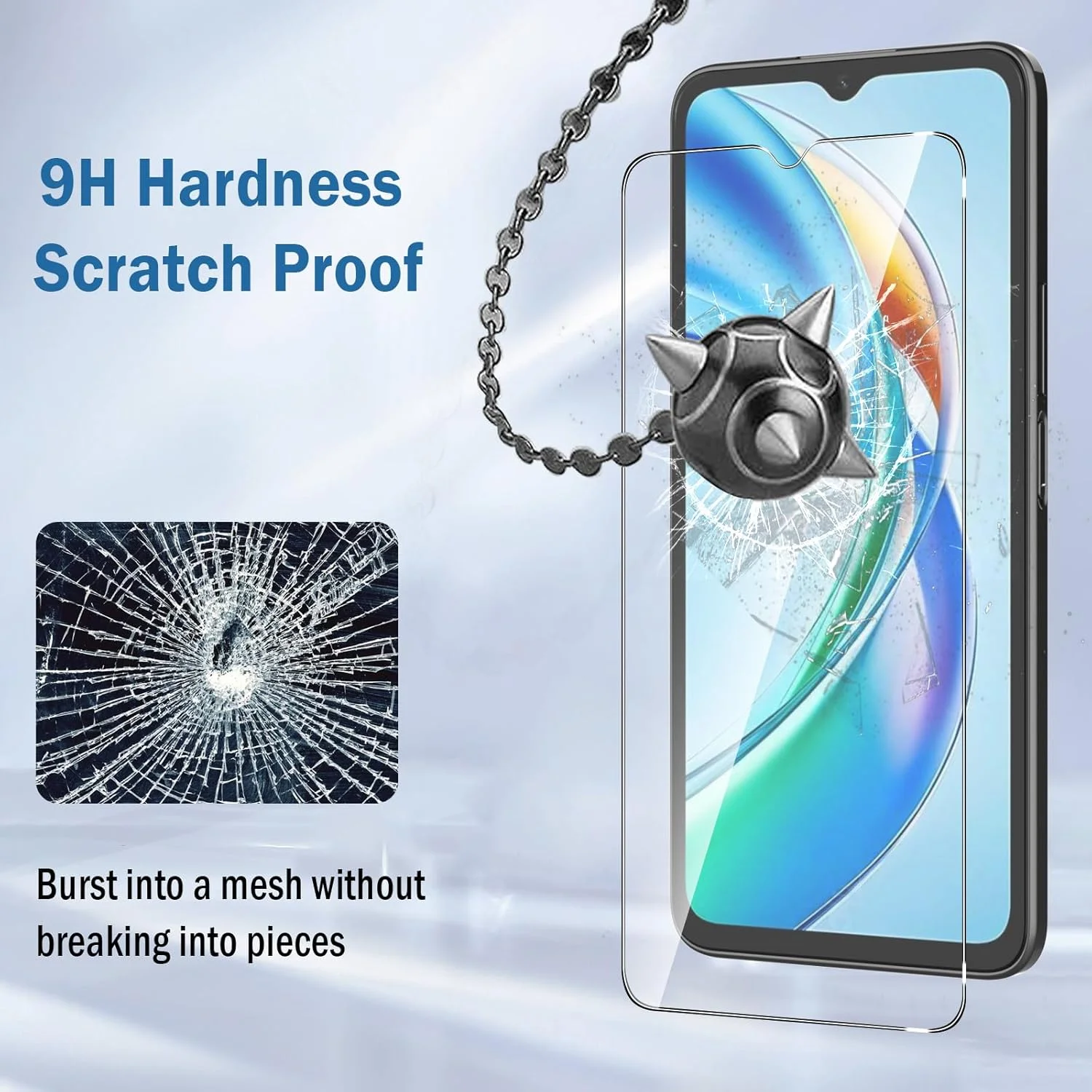 محافظ صفحه نمایش شیشه ای تمپرد Natbok بسته 2 عددی برای گوشی های Honor X5b/X5b Plus/X5/Nokia G42/Nokia C32 5G، سختی 9H، فوق العاده مقاوم، بدون حباب، HD-Clear، پوشش کامل فیلم محافظ صفحه نمایش برای Honor X5b محافظ صفحه نمایش شیشه ای تمپرد Natbok بسته 2 عددی برای گوشی های Honor X5b/X5b Plus/X5/Nokia G42/Nokia C32 5G، سختی 9H، فوق العاده مقاوم، بدون حباب، HD-Clear، پوشش کامل فیلم محافظ صفحه نمایش برای Honor X5b