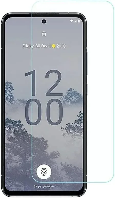 محافظ صفحه نمایش شیشه ای حرارت دیده ضد خش 9H HD فیلم محافظ گوشی نوکیا X30 5G شفاف