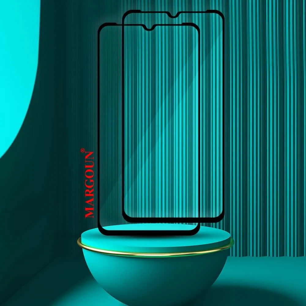 محافظ صفحه نمایش شیشه ای حرارت دیده مارگون 2 عددی برای نوکیا G21، حاشیه مشکی، سختی 9H، ضد اثر انگشت (نوکیا G21) محافظ صفحه نمایش شیشه ای حرارت دیده مارگون 2 عددی برای نوکیا G21، حاشیه مشکی، سختی 9H، ضد اثر انگشت (نوکیا G21)