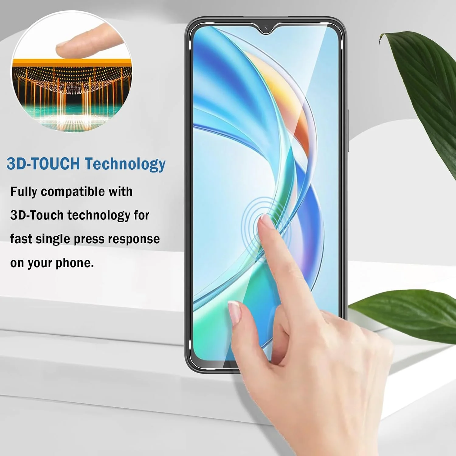 محافظ صفحه نمایش شیشه ای تمپرد Natbok بسته 2 عددی برای گوشی های Honor X5b/X5b Plus/X5/Nokia G42/Nokia C32 5G، سختی 9H، فوق العاده مقاوم، بدون حباب، HD-Clear، پوشش کامل فیلم محافظ صفحه نمایش برای Honor X5b محافظ صفحه نمایش شیشه ای تمپرد Natbok بسته 2 عددی برای گوشی های Honor X5b/X5b Plus/X5/Nokia G42/Nokia C32 5G، سختی 9H، فوق العاده مقاوم، بدون حباب، HD-Clear، پوشش کامل فیلم محافظ صفحه نمایش برای Honor X5b