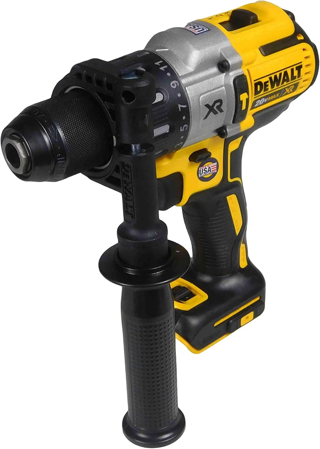 دریل چکشی براشلس شارژی سه سرعته 20 ولت مکس 1/2 اینچ Dewalt DCD996B