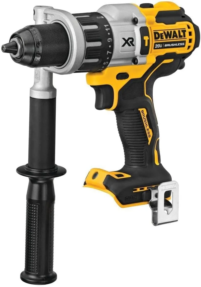 دریل چکشی و پیچ گوشتی شارژی 20 ولت مکس DEWALT، فقط ابزار (DCD998B)