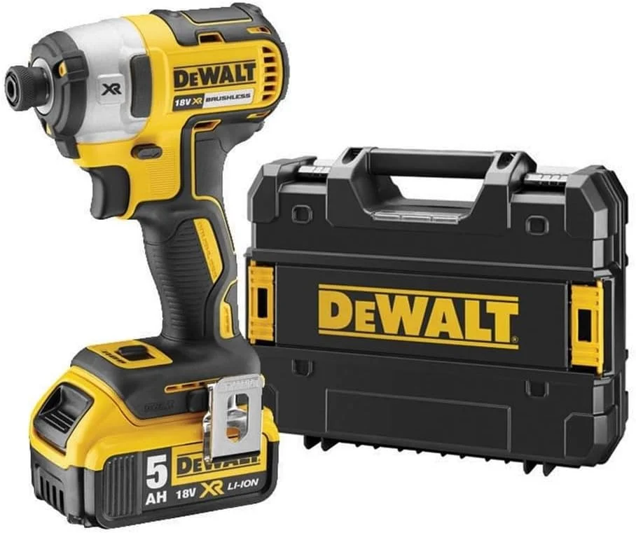 DEWALT DCF887P2-QW - پیچ گوشتی ضربه ای بدون جاروبک XR 18V