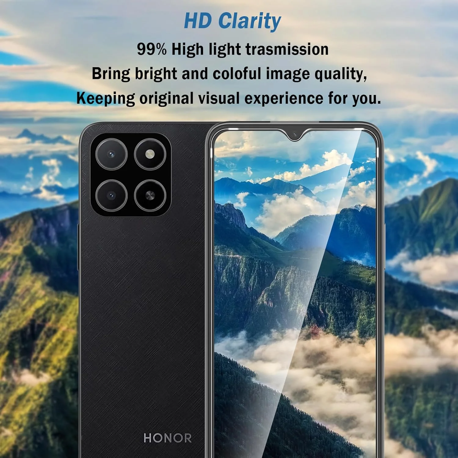 محافظ صفحه نمایش شیشه ای تمپرد Natbok بسته 2 عددی برای گوشی های Honor X5b/X5b Plus/X5/Nokia G42/Nokia C32 5G، سختی 9H، فوق العاده مقاوم، بدون حباب، HD-Clear، پوشش کامل فیلم محافظ صفحه نمایش برای Honor X5b محافظ صفحه نمایش شیشه ای تمپرد Natbok بسته 2 عددی برای گوشی های Honor X5b/X5b Plus/X5/Nokia G42/Nokia C32 5G، سختی 9H، فوق العاده مقاوم، بدون حباب، HD-Clear، پوشش کامل فیلم محافظ صفحه نمایش برای Honor X5b