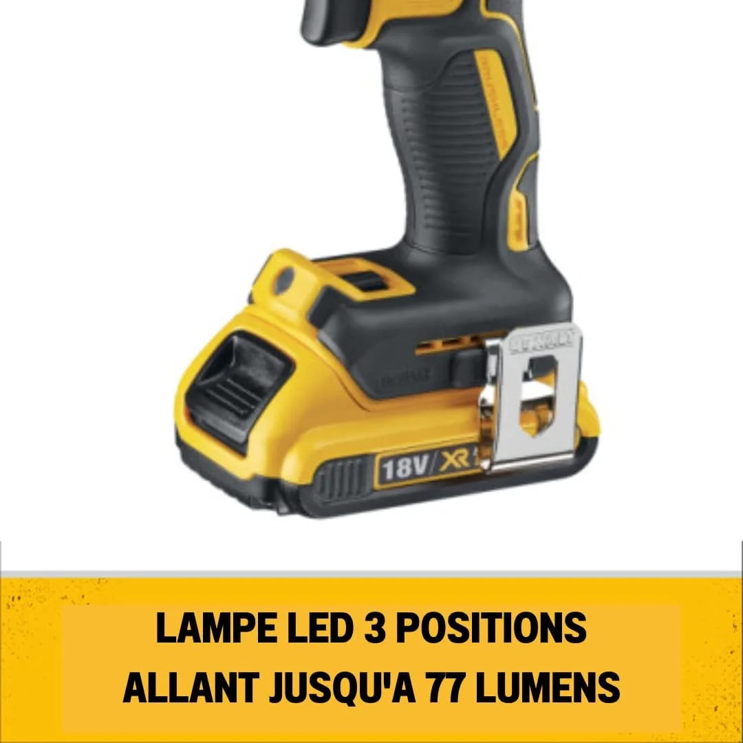 دریل پیچ گوشتی شارژی/پیچ گوشتی شارژی DeWalt (18 ولت، 2.0 آمپر ساعت، براشلس، با گیربکس تمام فلزی دو سرعته، 15 مرحله گشتاور، شامل دو باتری XR، شارژر سریع سیستم و جعبه Tstak)، DCD791D2 دریل پیچ گوشتی شارژی/پیچ گوشتی شارژی DeWalt (18 ولت، 2.0 آمپر ساعت، براشلس، با گیربکس تمام فلزی دو سرعته، 15 مرحله گشتاور، شامل دو باتری XR، شارژر سریع سیستم و جعبه Tstak)، DCD791D2