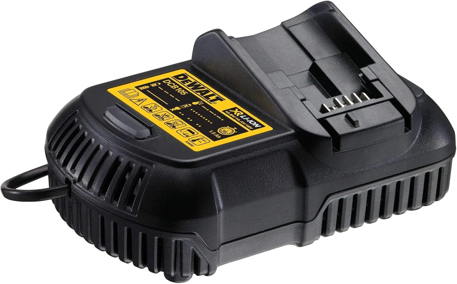دریل پیچ گوشتی شارژی/پیچ گوشتی شارژی DeWalt (18 ولت، 2.0 آمپر ساعت، براشلس، با گیربکس تمام فلزی دو سرعته، 15 مرحله گشتاور، شامل دو باتری XR، شارژر سریع سیستم و جعبه Tstak)، DCD791D2 دریل پیچ گوشتی شارژی/پیچ گوشتی شارژی DeWalt (18 ولت، 2.0 آمپر ساعت، براشلس، با گیربکس تمام فلزی دو سرعته، 15 مرحله گشتاور، شامل دو باتری XR، شارژر سریع سیستم و جعبه Tstak)، DCD791D2