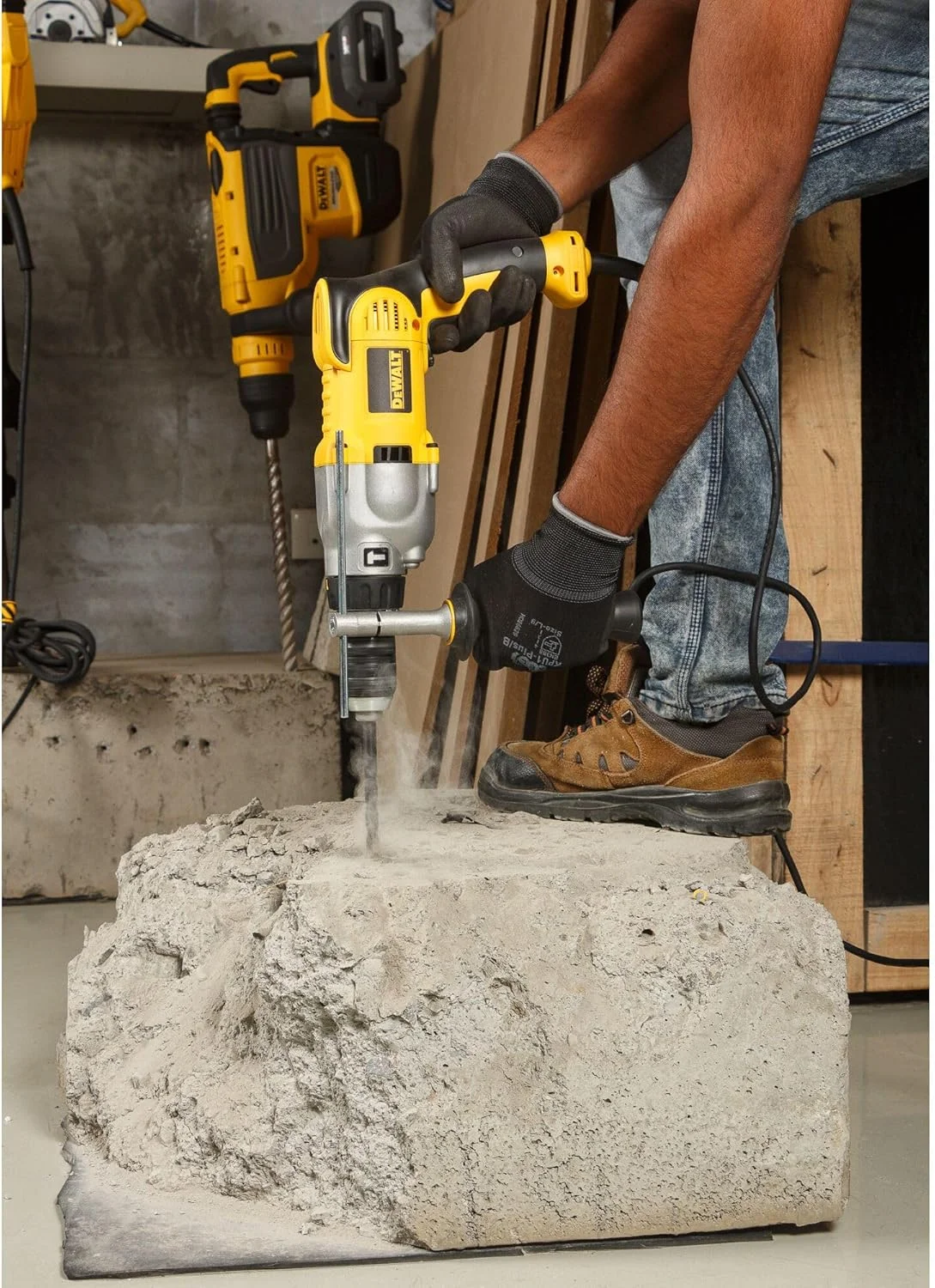دریل چکشی دو سرعته 1100 وات DeWalt DWD524KS-QS دریل چکشی دو سرعته 1100 وات DeWalt DWD524KS-QS