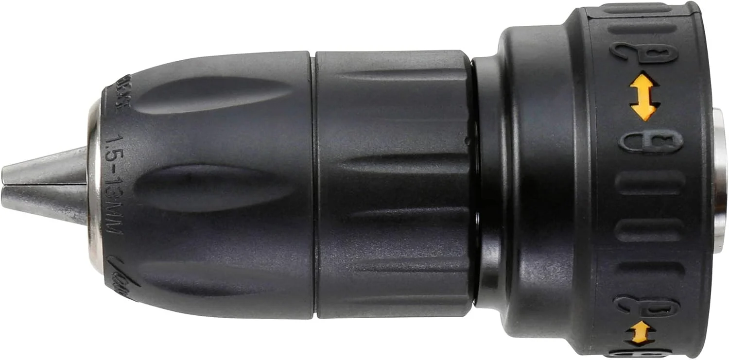 دریل چکشی 900 وات دیوالت مدل D25144K-QS، دارای 3 تنظیم سرعت، رنگ مشکی دریل چکشی 900 وات دیوالت مدل D25144K-QS، دارای 3 تنظیم سرعت، رنگ مشکی