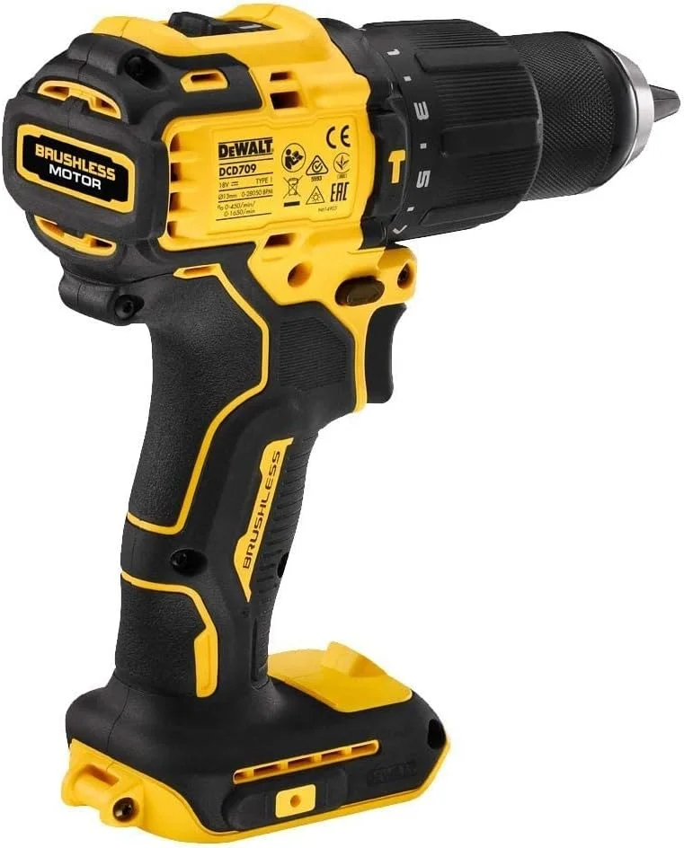 دریل چکشی شارژی براشلس کامپکت دیوالت مدل DCD709D2T 18v XR Tstak - دارای 2 عدد باتری 2.0 آمپر دریل چکشی شارژی براشلس کامپکت دیوالت مدل DCD709D2T 18v XR Tstak - دارای 2 عدد باتری 2.0 آمپر